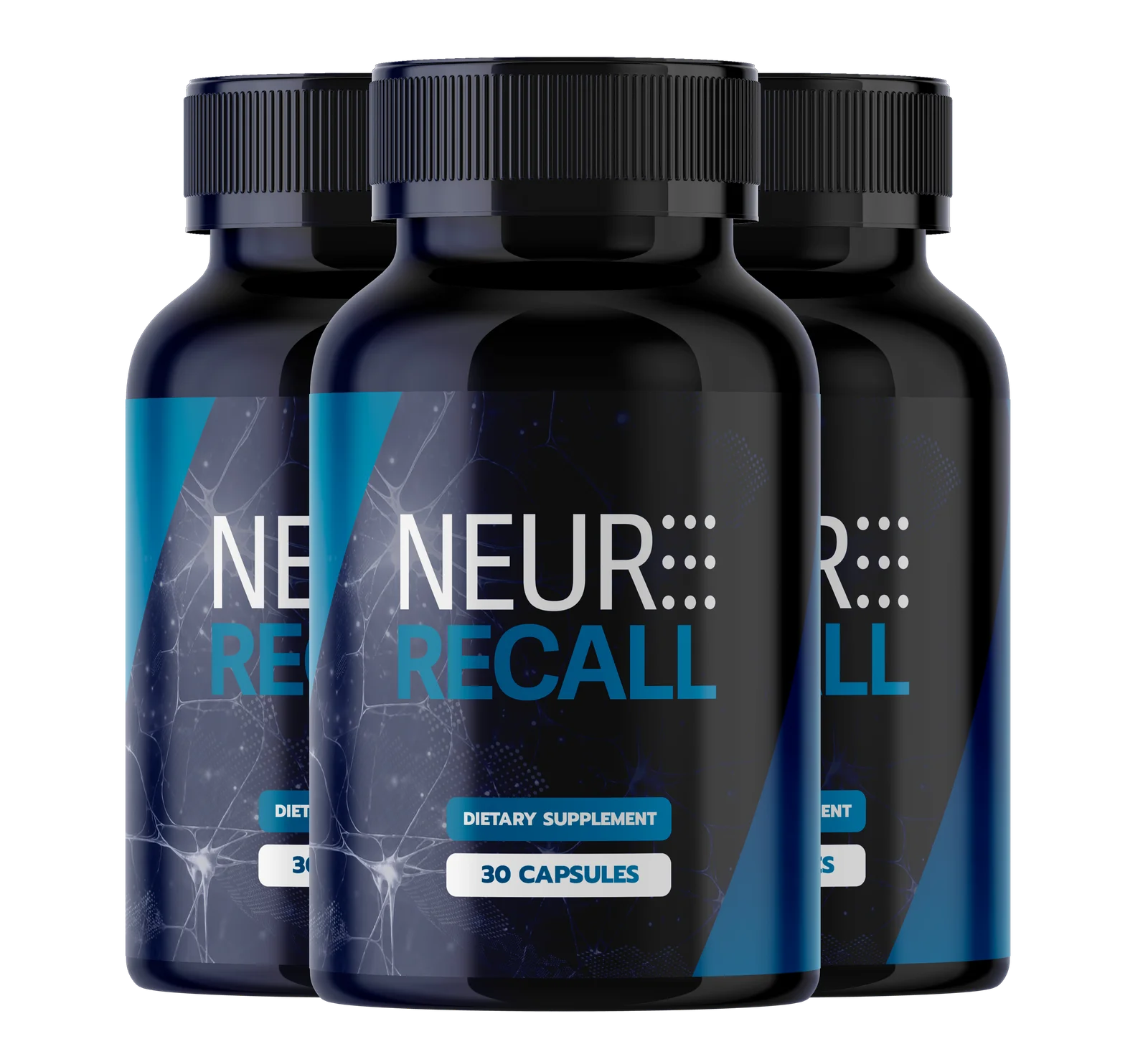 NeuroRecall 3 bottles
